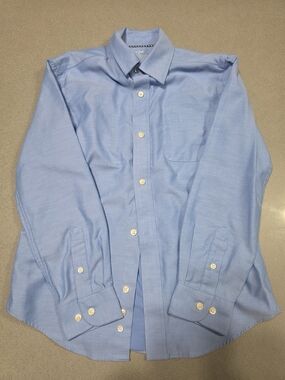 Cat & Jack Light Blue Men's Dress Shirt